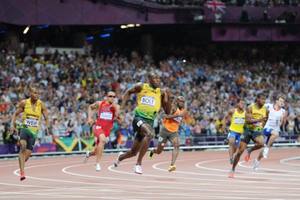 track race Usaine Bolt