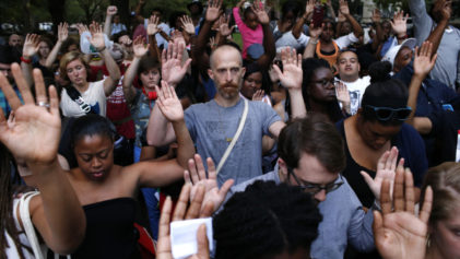 Ferguson: Black and White America at the Crossroads 'We Must Love One Another or Die'