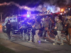 media targeted in Ferguson on fly zones 
