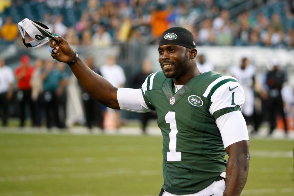 Michael Vick to wear No. 8 with New York Jets?