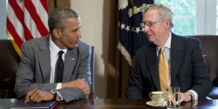 Obama Said He's Willing to Sit Down and Have Kentucky Bourbon with McConnell