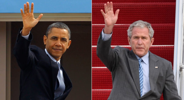 5 Ways Barack Obama and George W. Bush Are Pretty Much The Same