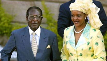 Wife of Zimbabwe President Mugabe Given Top Government Position Amid Conflict With Vice President