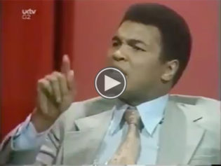 Watch Muhammad Ali Blast This Reporter About Hollywood's Persistent Use of Negative Images of Black People
