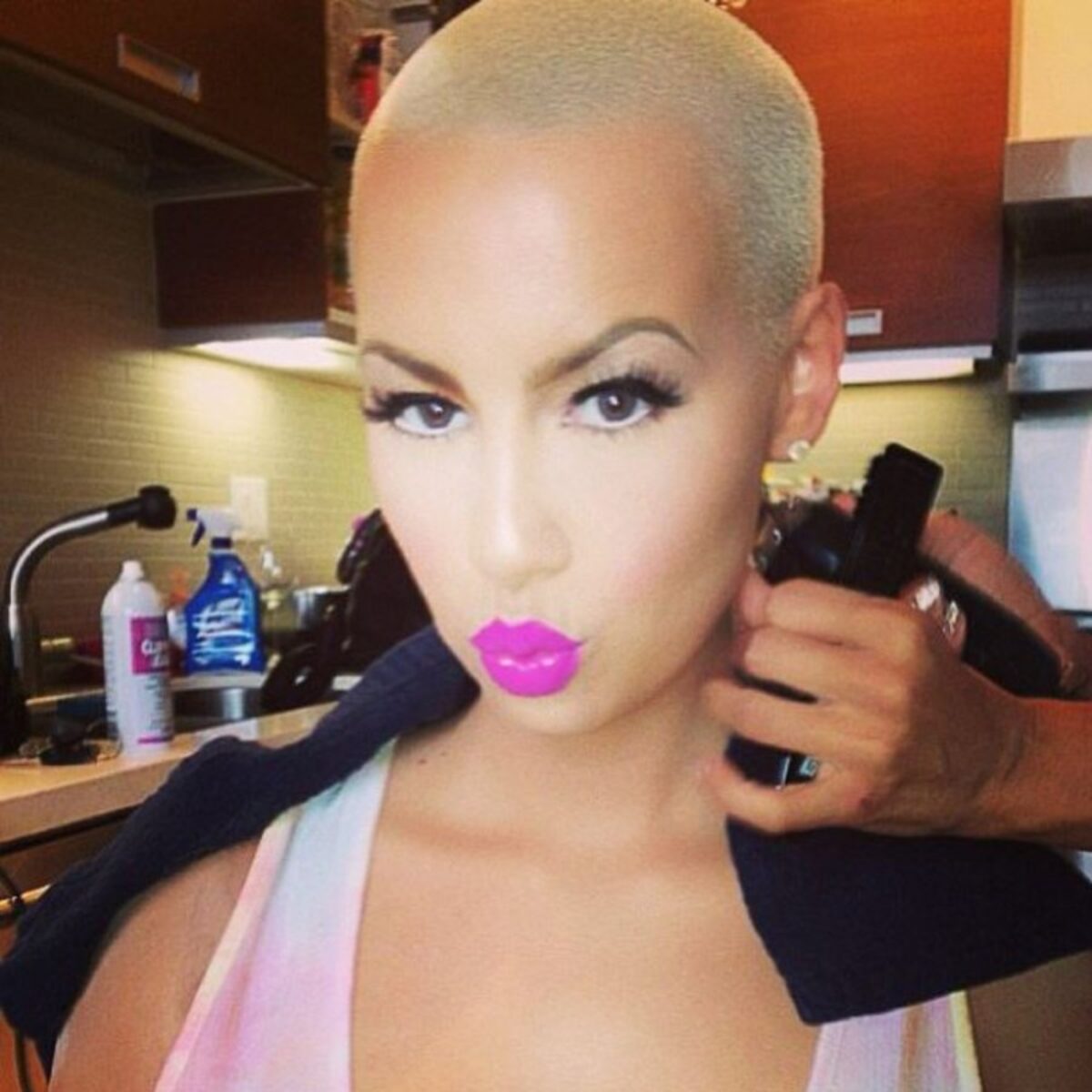 When Celebs Like Amber Rose Post Nearly Nudes of Themselves on the Web, At  What Point Does Sexual Empowerment Become Self Exploitation?