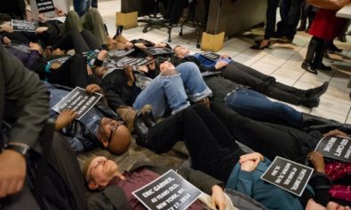 Black Lives Matter Movement Pushes Its Message With 'Die-In' on Capitol Hill