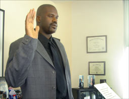Shaquille O'Neal Sworn In As Police Officer, Eyes Becoming Police Chief