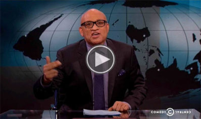 Funny But True: Larry Wilmore Makes A Compelling Case For Why It's Crazy For People To Say Racism Is Over
