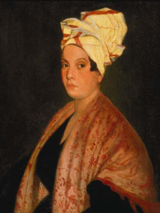 A more traditional depiction of Marie Laveau