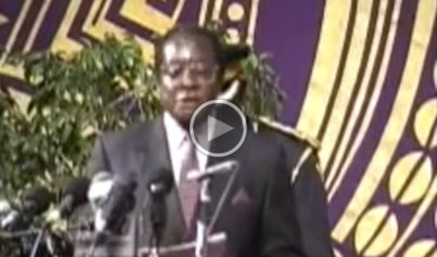 President Mugabe Made a Plea For African Americans and Africans to Come Together And Itâ€™s More Relevant Today Than Ever