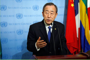  United Nations Secretary-General Ban Ki-moon
