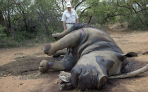 hunter black rhino