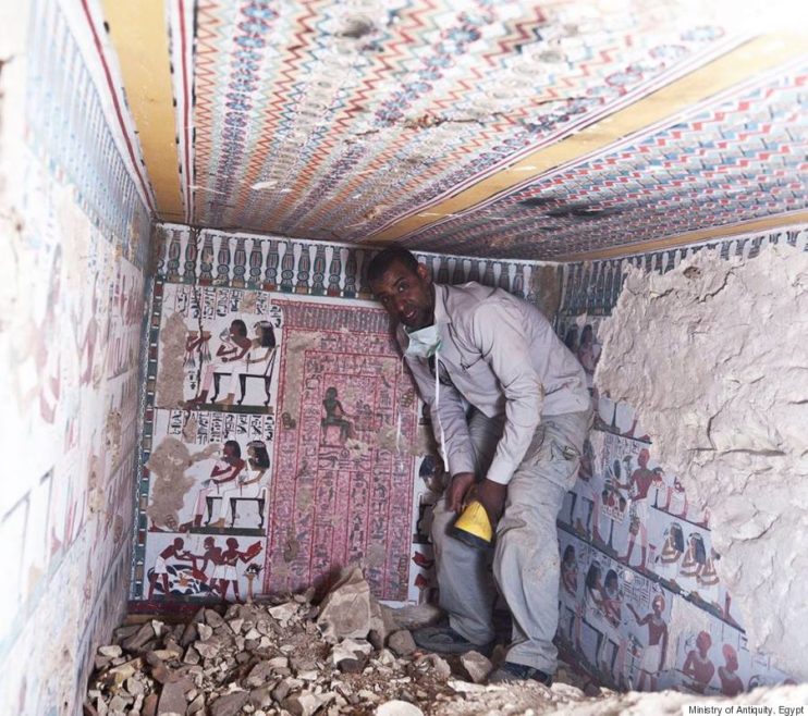 Two Ancient Tombs Discovered Near Luxor Show the Breathtaking Majesty ...