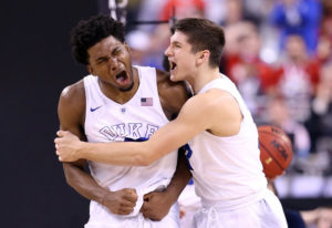 Justise Winslow, left, and Grayson Allen were keys to Dukes 5th title.
