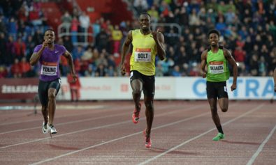 Usain Bolt's Flawless Victory in His First Race This Season in Europe
