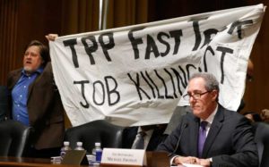 TPP protester