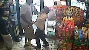 Michael Brown robs convenience store 