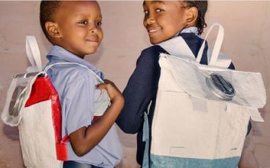 South African Entrepreneur Invents Schoolbag That Transforms Into Light Source