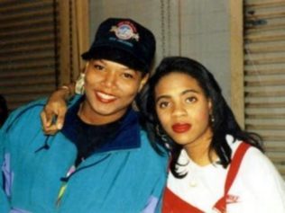Rappers Queen Latifah and MC Lyte