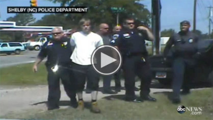 Newly Released Footage Shows How the Police Were Surprisingly Able to Capture Dylann Roof Peacefully
