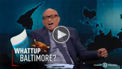 Larry Wilmore Hits the Nail on the Head on How Ridiculous the Rhetoric Is About Police Not Doing Their Jobs Because of Protesters