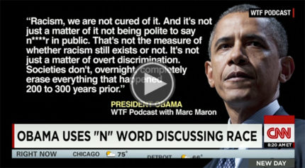 Obama Uses the N-Word to Get His Point Across to Mainstream Media, But Was It Offensive?
