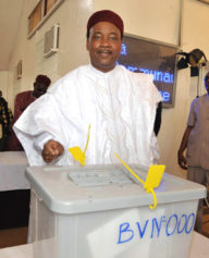 Niger's President Mahamadou Issoufou Promises That Next Year's Elections Will Be Transparent