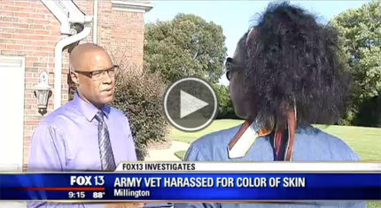 Army Veteran Has Been Brutally Harassed In Her Neighborhood Over the Color of Her Skin for 10 Years, and Sheâ€™s Finally Had Enough