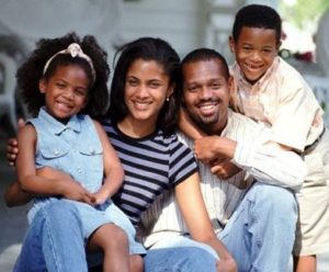 Black family (daughter, son, mother, father), photo cred- naacpms.org