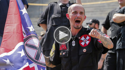 Post-Racial Society? Tensions Flare as KKK Groups Gather and Scream Racial Slurs on South Carolina's Statehouse Steps