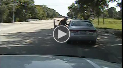 An Appalling New Clip Shows Officer Threatening to 'Light Up' Sandra Bland During Traffic Stop