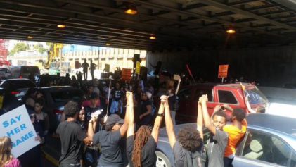 #BlackoutAmerica: Hundreds Gather for Nationwide Protest Against Anti-Black Violence