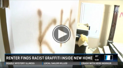 This Woman Just Wanted a Fresh Start, Instead She Found Her New Home Trashed and Graffitied With Racial Slurs