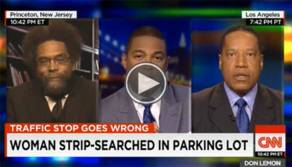 Cornel West Completely Checks Larry Elder for Making False Comments About Police Brutality