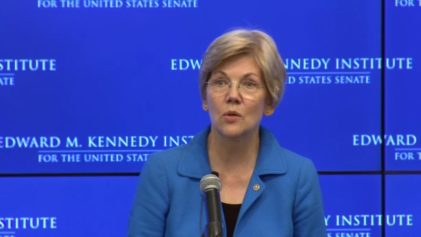 Senator Elizabeth Warren Acknowledges #BlackLivesMatter in Speech, but Black People Need New Laws