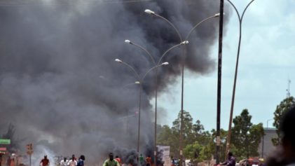 Protests in Burkina Fasco Following a Coup Leaves One Dead and Many More Injured