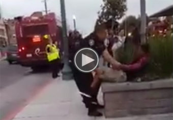 Cops Viciously Hit Young Black Teen in the Face with Baton