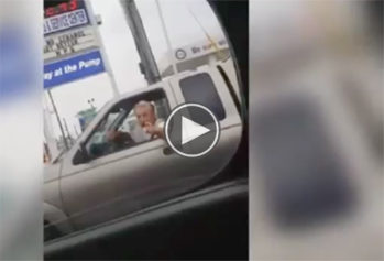 A Bizarre Case of Road Rage Captures Man Yelling N-Word and Threatening to Punch Woman in the Face