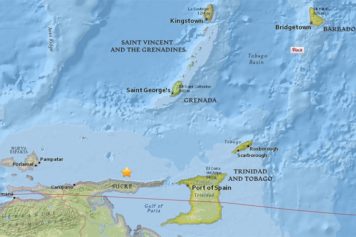 Earthquake Jolts Southern Caribbean States from North Guyana to St. Lucia