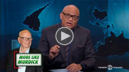 Funny but True: Larry Wilmore Has the Best Response to Rupert Murdochâ€™s Ignorant Statement About Obamas Race