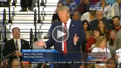 Trump Supporter at Rally: â€˜We Canâ€™t Wait Until Melania Puts Class Back into the First Ladyâ€™