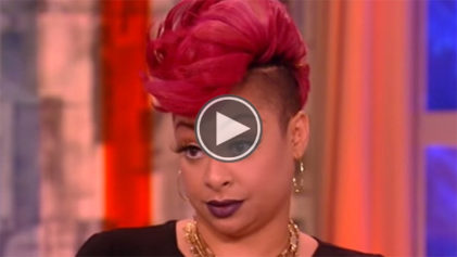 Raven-SymonÃ© Makes Yet Another Shockingly Ignorant Statement on 'The View'â€” This Time About Black Names
