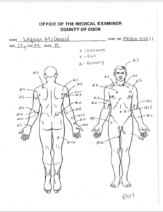 Laquan McDonald autopsy report.