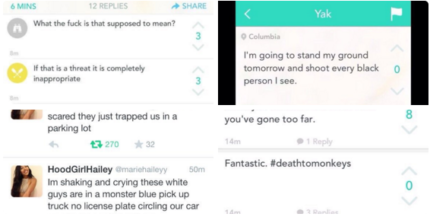 â€‹Black Mizzou Students Tweet Horrifying Tales of Threats from Angry White Students Amid Growing Racial Tension on Campus