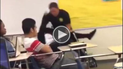 Parents Protest as the Young Girl That Was Dragged Across Her Classroom Still Faces Charges