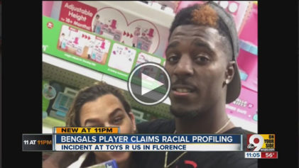 NFL Football Player Says He Was Racially Profiled and Escorted Out of Toy 'R' Us for This Insane Reason