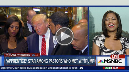 Things Get Awkward When MSNBC Calls Out Omarosa for Literally Selling Out to Trump