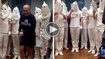 Military Cadets Suspended After Controversial Photos Surface Online of Them Wearing White Hoods
