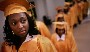 black student graduate