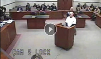 Skinhead Calls Black Judge 'Punk-A** N****r, Then Gets The Hammer Brought Down On Him